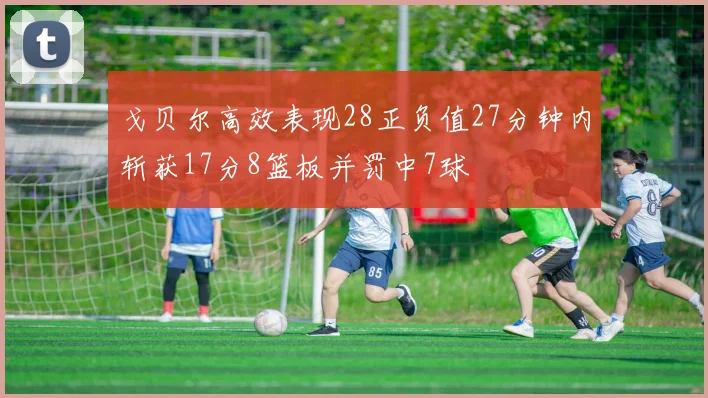 戈贝尔高效表现28正负值27分钟内斩获17分8篮板并罚中7球