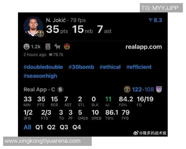 约基奇半场表现平平4次失误影响球队仅得7分6板6助1断